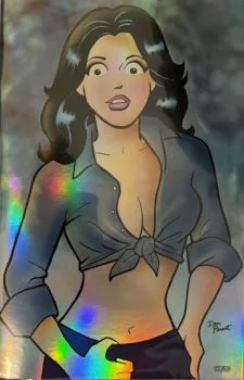 Cover of Cover Q Dan Parent Lynda Carter Holo Foil Exclusive (Ltd. 30)