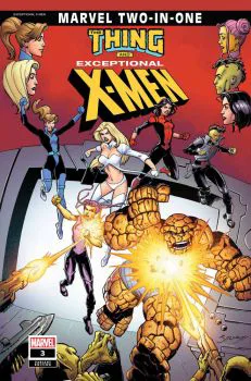 Cover of Mark Bagley Marvel Two-in-One Variant