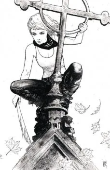 Cover of Cover J Alex Maleev MegaCon Exclusive B&W Variant (Ltd. 250)