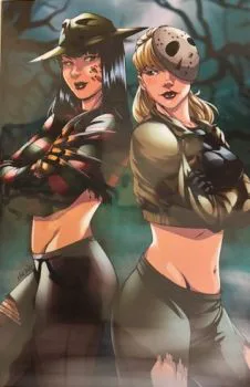 Cover of Cover AC Ryan Kincaid Freddy & Jason Homage (Ltd 250)