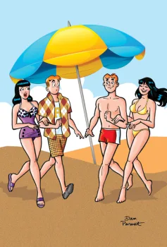 Cover of Cover R Golden Age Veronica meets Modern Veronica