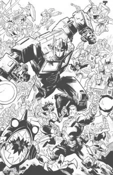 Cover of Cover H Jason Howard Energon Universe Second Anniversary Variant