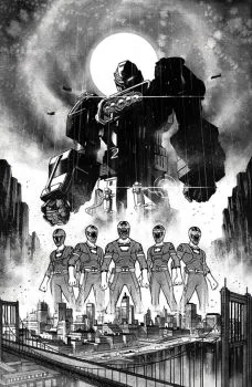 Cover of Cover E Danny Earls Incentive B&W Variant (1:15)