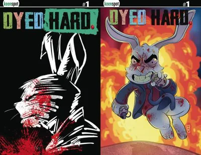 Cover of Rob Potchak Bloody Foil Flip Variant