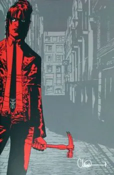 Cover of 2nd Printing Charlie Adlard Incentive Virgin Variant (1:10)