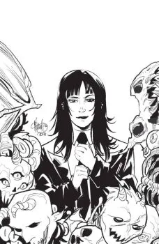 Cover of Mirka Andolfo Unlockable B&W Variant