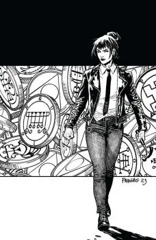 Cover of Yanick Paquette Incentive B&W Variant (1:50)