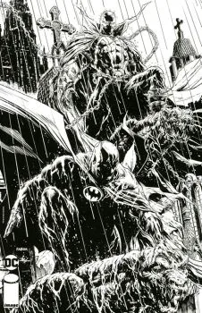 Cover of Cover J Incentive Jason Fabok Black & White Cover