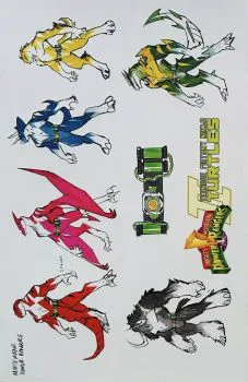 Cover of Dan Mora Convention Exclusive Rangers Variant