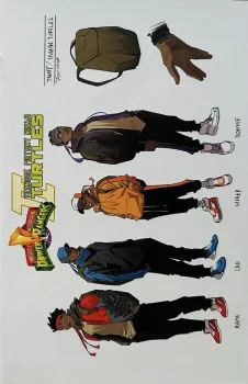 Cover of Dan Mora Convention Exclusive Turtles Variant