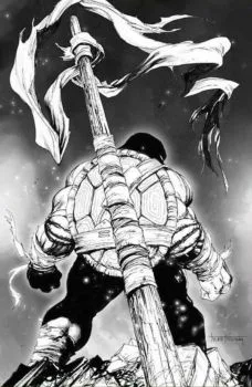 Cover of Tyler Kirkham Exclusive B&W Variant