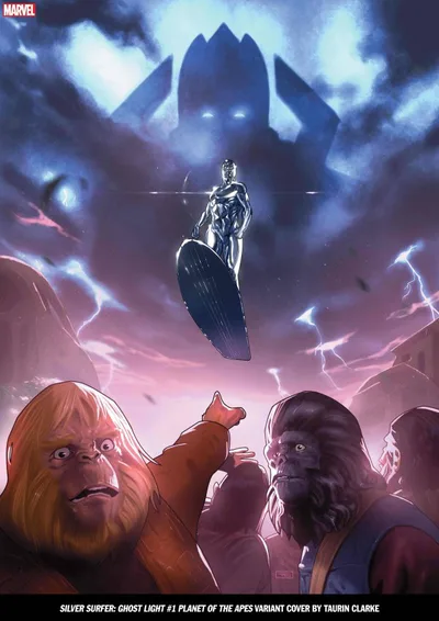 Cover of Cover B Taurin Clarke Planet of The Apes Variant