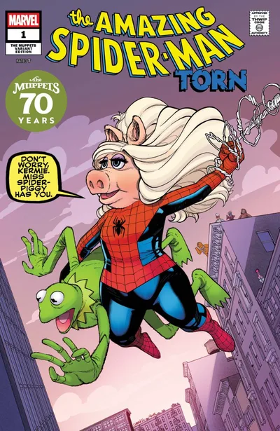 Cover of Javier Garrón Muppets Variant