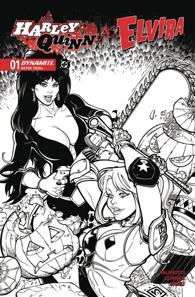 Cover of Chad Hardin Incentive B&W Variant (1:10)