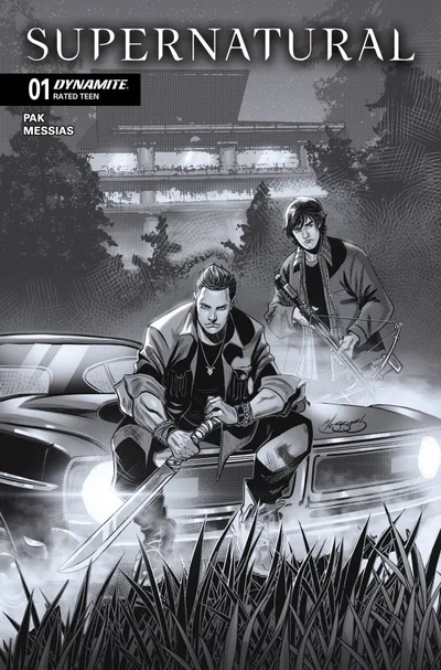 Cover of Cover J Eder Messias Incentive B&W Variant (1:10)
