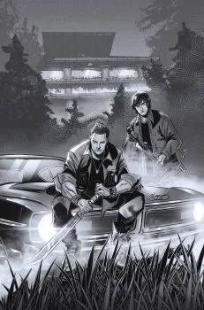 Cover of Cover O Eder Messias Incentive B&W Virgin Variant (1:40)