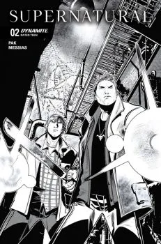 Cover of Cover F Eder Messias Incentive B&W Variant (1:10)