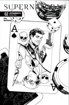Cover of Cover K David Cousens Incentive B&W Variant (1:7)