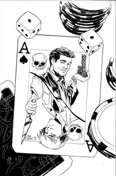 Cover of Cover L David Cousens Incentive B&W Virgin Variant (1:11)