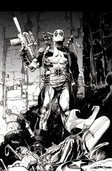 Cover of 2nd Printing Dan Panosian B&W Incentive Variant (1:25)