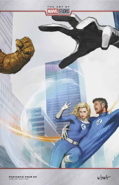 Cover of Wesley Burt Marvel Studios Wraparound Variant