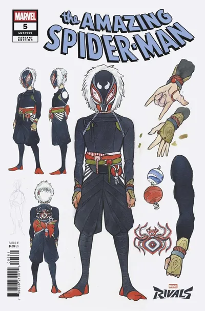 Cover of Peach Momoko Marvel Rivals Variant