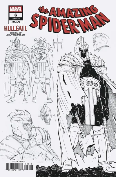 Cover of John Romita Jr. Incentive Design Variant (1:10)