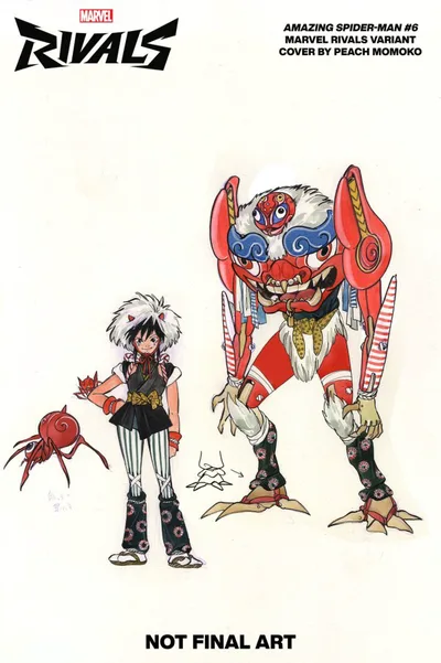 Cover of Peach Momoko Rivals Variant