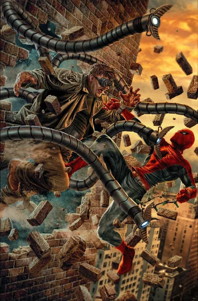 Cover of Lee Bermejo Incentive Amazing Visions Virgin Variant (1:100)