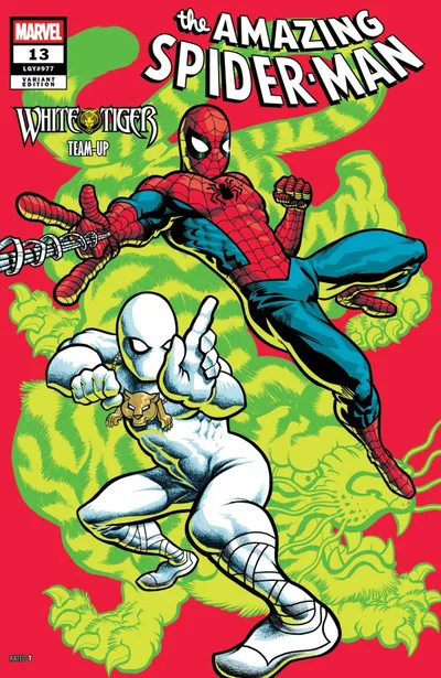 Cover of J. Gonzo White Tiger Team-Up Variant