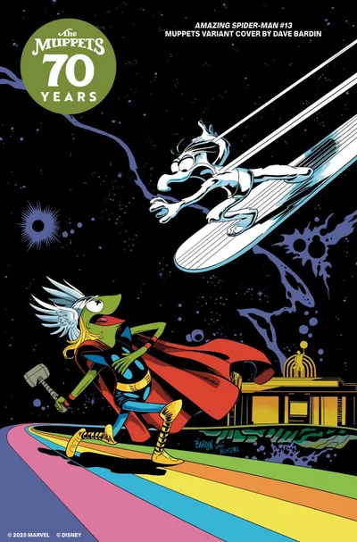 Cover of Dave Bardin Muppets Variant