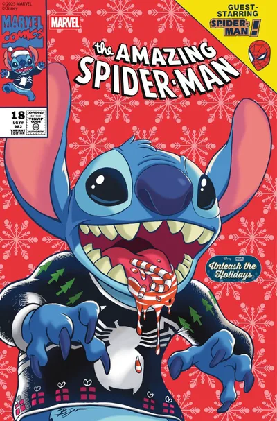 Cover of Benjamin Su Disney Stitch Homage Variant