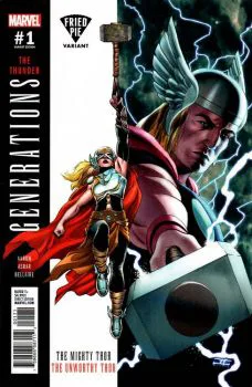 Cover of John Cassaday Fried Pie Variant