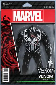 Cover of Variant John Tyler Christopher Venom Action Figure Cover
