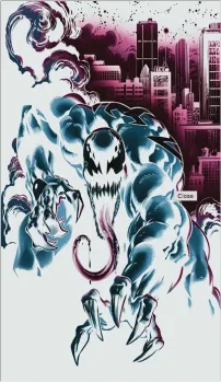 Cover of Scorpion Comics Exclusive Negative Variant