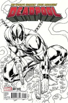 Cover of Cover N Big Red Comics Sketch Exclusive by Rob Liefeld
