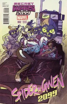 Cover of Jason Latour Spider-Gwen 2099 Variant Cover