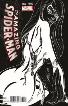 Cover of Cover E J. Scott Campbell Exclusive B&W Negative Variant (Ltd. 1500)