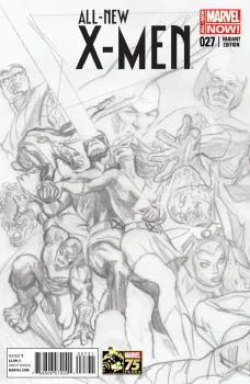 Cover of Cover C Alex Ross Sketch Variant Cover