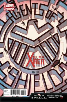 Cover of Cover B Michael del Mundo Agents of S.H.I.E.L.D. Variant Cover