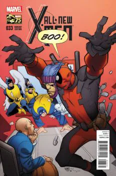 Cover of Cover C Pasqual Ferry Marvel 75th Anniversary Deadpool Variant Cover
