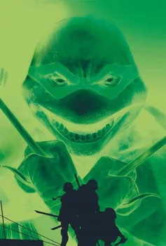 Cover of Kevin Eastman Green Negative Torpedo Comics