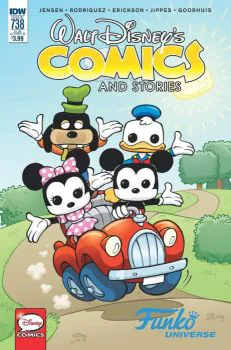 Cover of Variant Fabrizio Petrossi Subscription Funko Art Cover