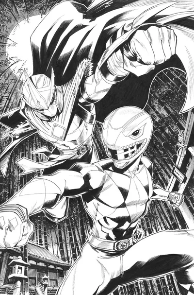 Cover of Cover E 1:10 Alessio Zonno Black & White Virgin Variant