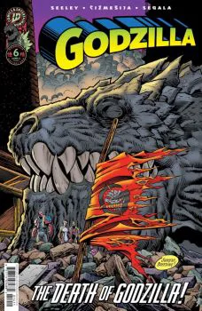 Cover of Cover E Dan Jurgens The Death of Godzilla Secret Homage Variant