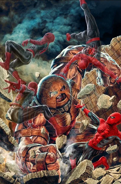 Cover of Lee Bermejo Incentive Amazing Visions Virgin Variant (1:100)