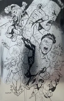 Cover of Cover D Ryan Ottley SDCC Exclusive Black Foil Variant
