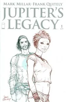 Cover of Frank Quitely 1:25 Sketch Cover