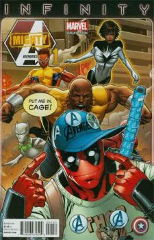 Cover of Carlo Barberi Deadpool Party Variant Cover