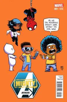 Cover of Skottie Young Baby Variant Cover